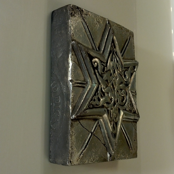 Sid Dickens S-207 Memory-Block tile, silver "Star of Zanzibar" *Rare & Retired* - Picture 3 of 8